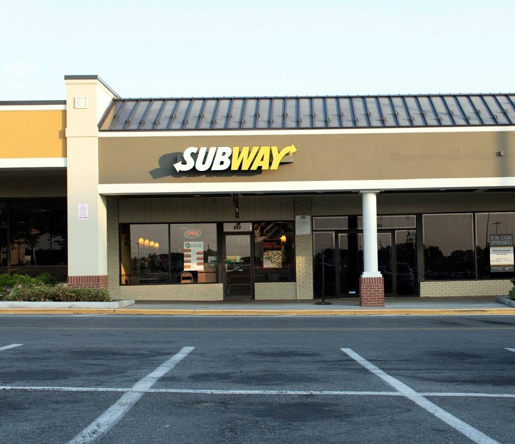 Subway | restaurant | 947 Fairlawn Ave, Laurel, MD 20707, USA | 3016047001 OR +1 301-604-7001