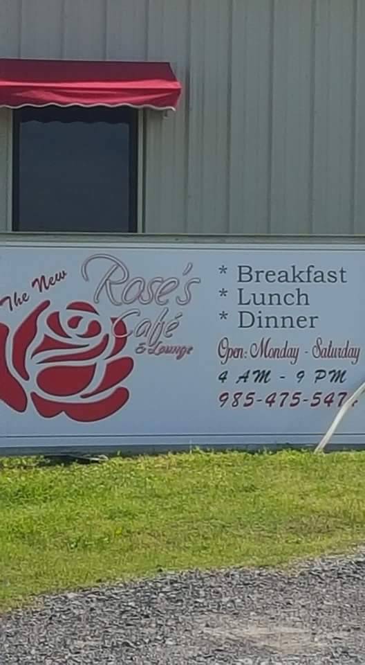 Roses Cafe | restaurant | 18629 LA-3235, Galliano, LA 70354, USA | 9854755474 OR +1 985-475-5474