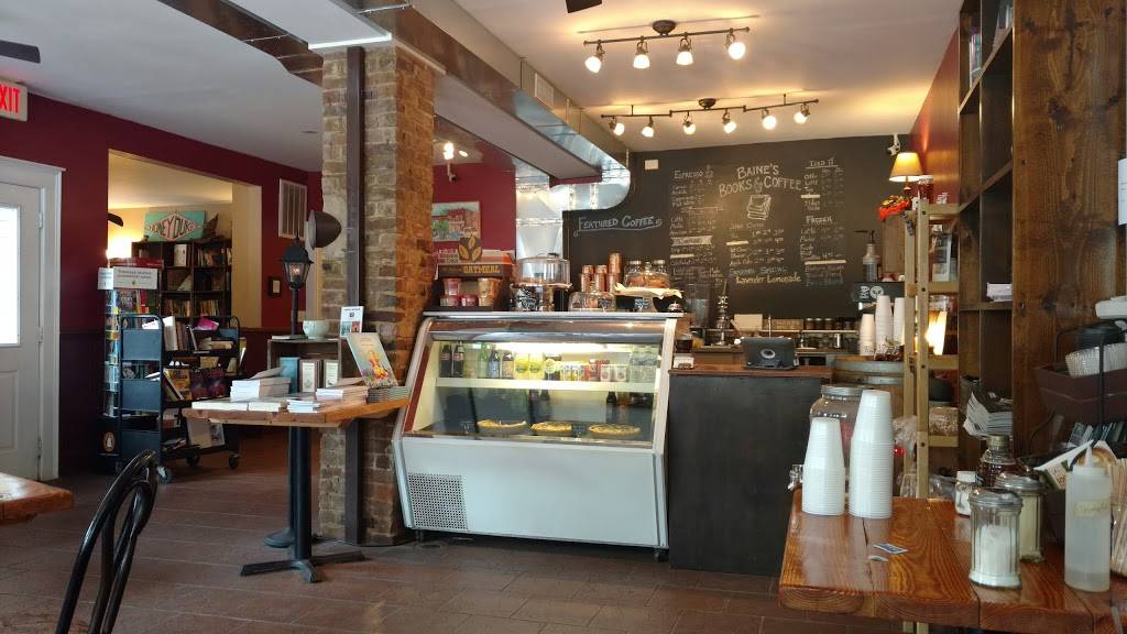 Baines Books & Coffee | cafe | 485 Valley St, Scottsville, VA 24590, USA | 4342863577 OR +1 434-286-3577