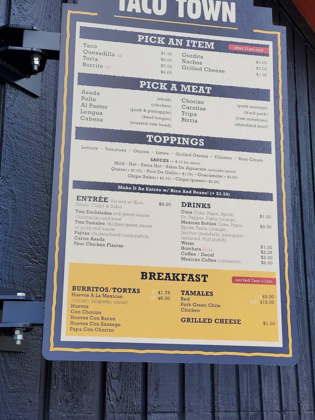 Taco Town | restaurant | 7915 E 71st St, Tulsa, OK 74133, USA | 9189946694 OR +1 918-994-6694