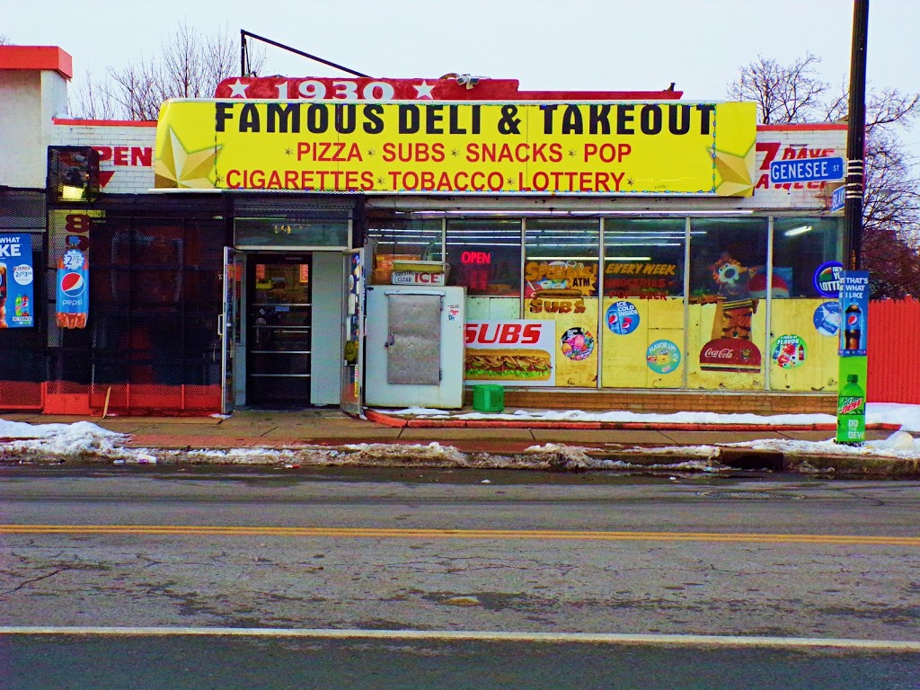 FAMOUS DELI & TAKEOUT | meal takeaway | 1930 Genesee St, Buffalo, NY 14211, USA | 7162481286 OR +1 716-248-1286