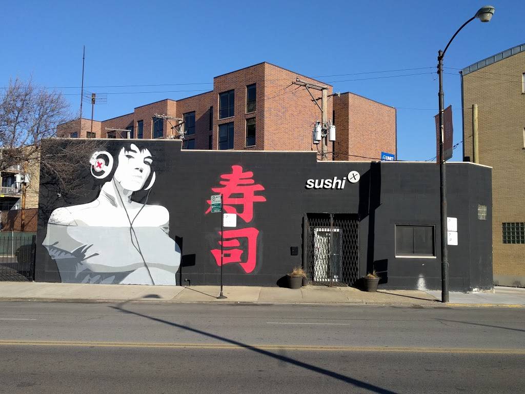 Sushi X | restaurant | 1136 W Chicago Ave, Chicago, IL 60642, USA | 3124919232 OR +1 312-491-9232