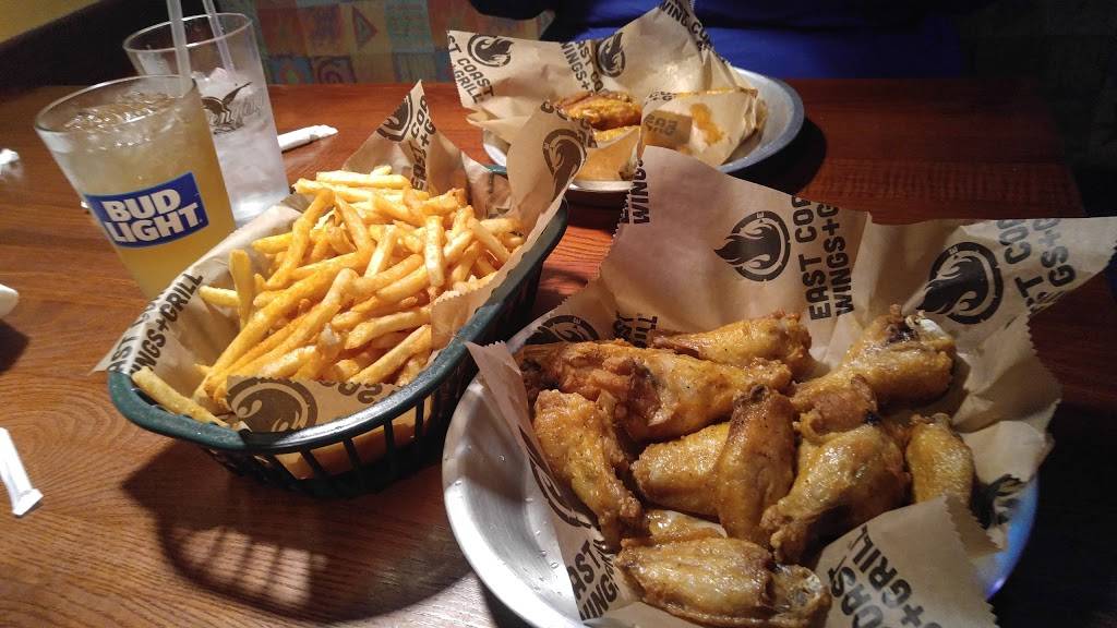 East Coast Wings + Grill | restaurant | 101 N Berkeley Blvd, Goldsboro, NC 27534, USA | 9192881211 OR +1 919-288-1211