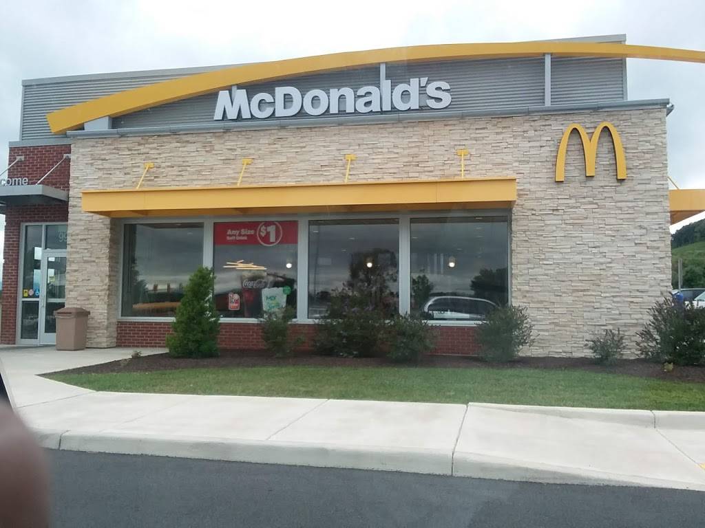 McDonalds | restaurant | 99 George Cochran Pkwy, Staunton, VA 24401, USA | 5408873314 OR +1 540-887-3314