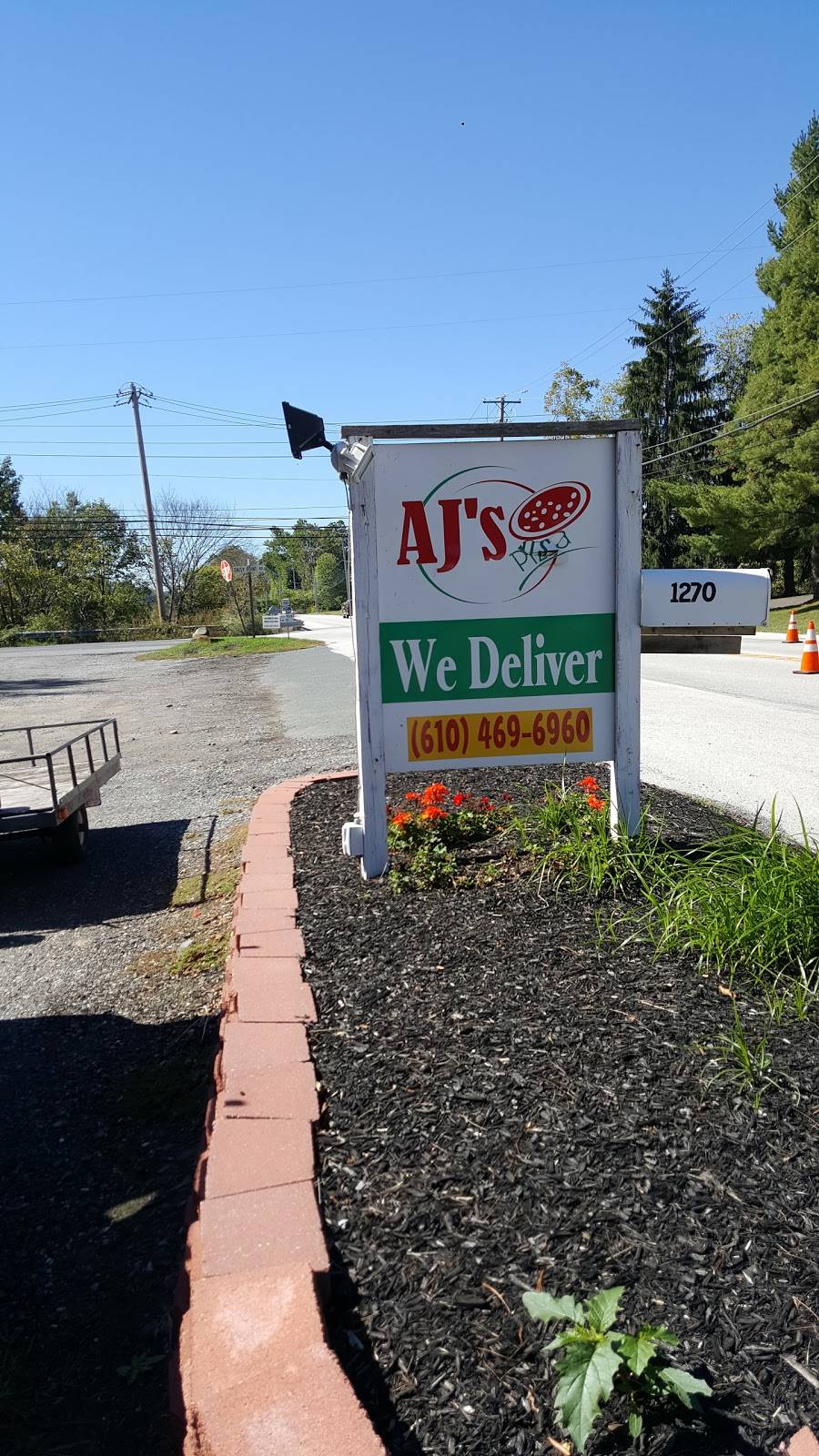 Ajs Pizza | restaurant | 1270 Ridge Rd, Pottstown, PA 19465, USA | 6104696960 OR +1 610-469-6960