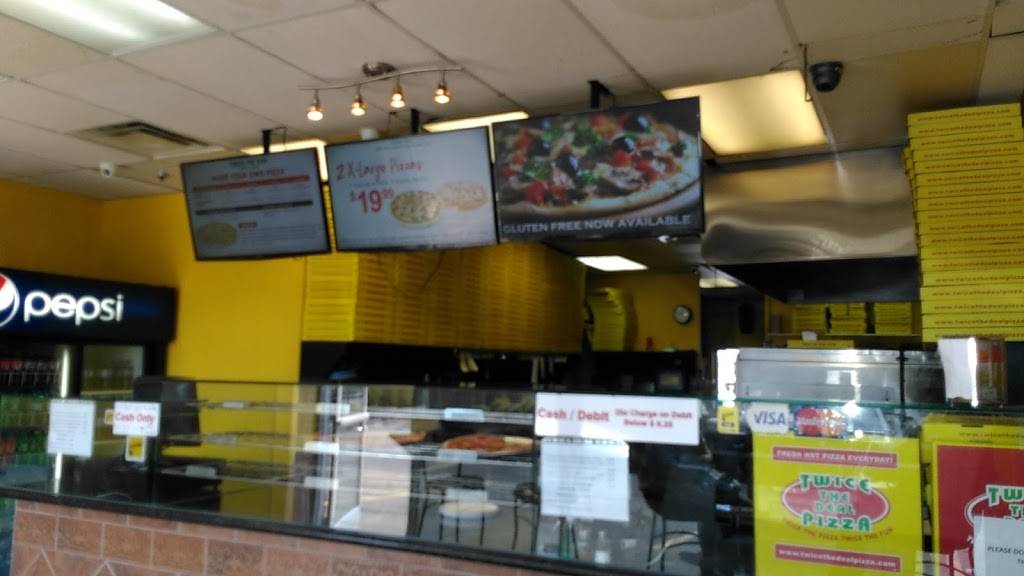 Twice The Deal Pizza | restaurant | 1450 Block Line Rd, Kitchener, ON N2C 0A5, Canada | 5197445454 OR +1 519-744-5454