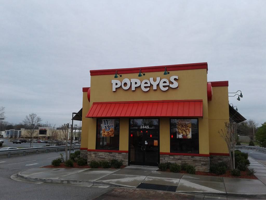 Popeyes Louisiana Kitchen | restaurant | 2445 Cherry Rd, Rock Hill, SC 29732, USA | 8039803942 OR +1 803-980-3942