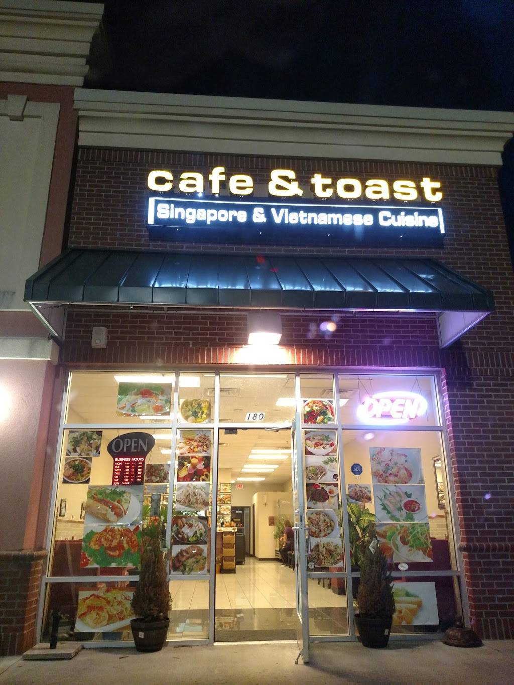 Cafe & Toast Vietnamese And Singapore Cuisine | cafe | 3536 Cummings Hwy #180, Chattanooga, TN 37419, USA | 4238030493 OR +1 423-803-0493