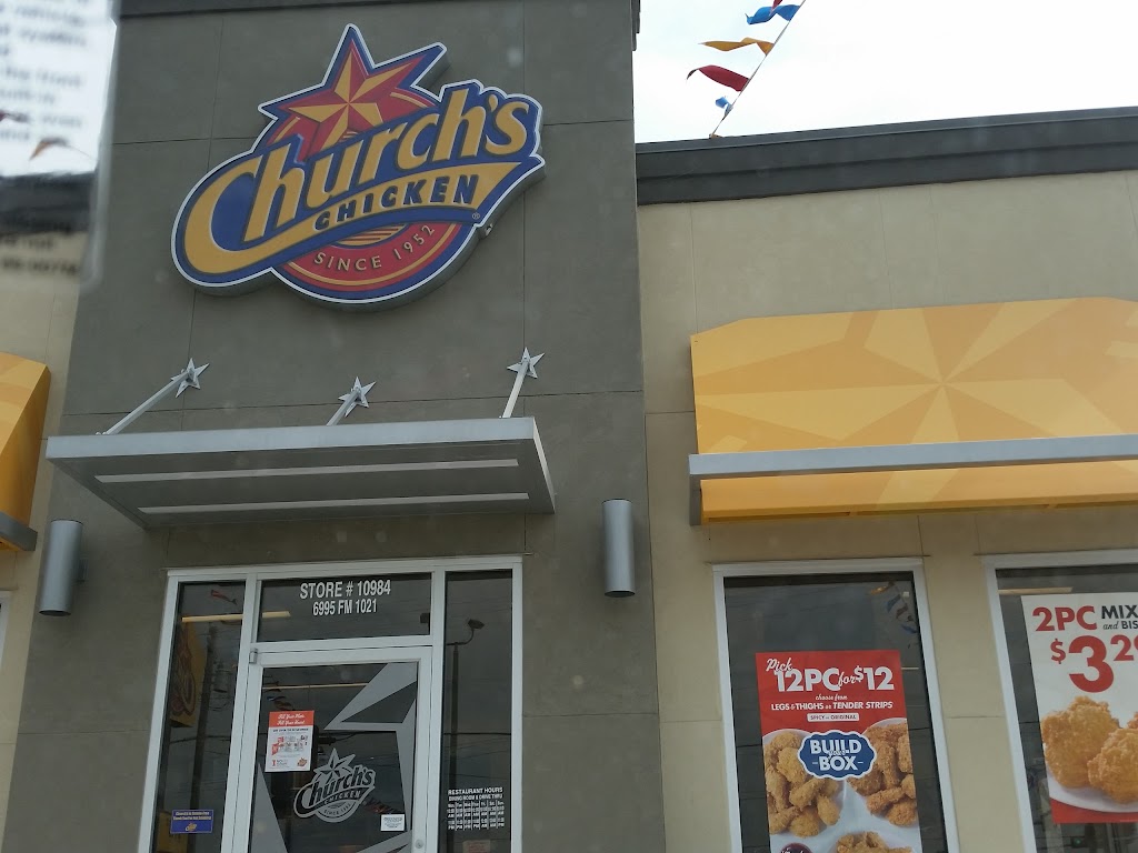 Churchs Chicken | restaurant | 6995 FM1021, Eagle Pass, TX 78852, USA | 8307576740 OR +1 830-757-6740