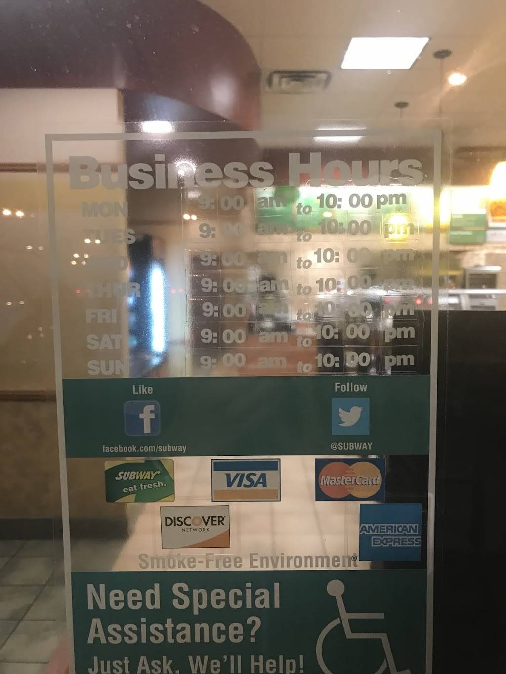 Subway Restaurants | restaurant | 6460 E Yale Ave, Denver, CO 80222, USA | 3037561244 OR +1 303-756-1244