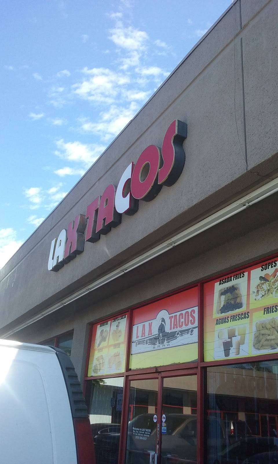 Lax Tacos | restaurant | 2701 Firestone Blvd # B, South Gate, CA 90280, USA | 3235662937 OR +1 323-566-2937