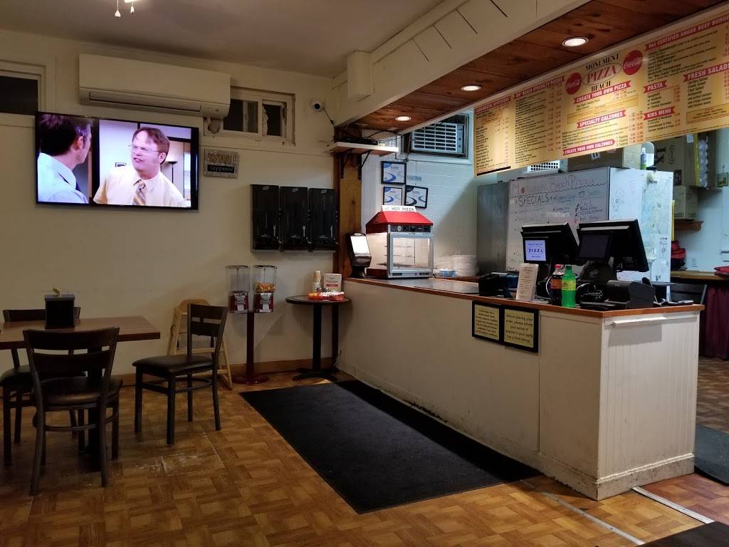 Monument Beach Pizza | restaurant | 18 Beach St, Monument Beach, MA 02553, USA | 5087593210 OR +1 508-759-3210