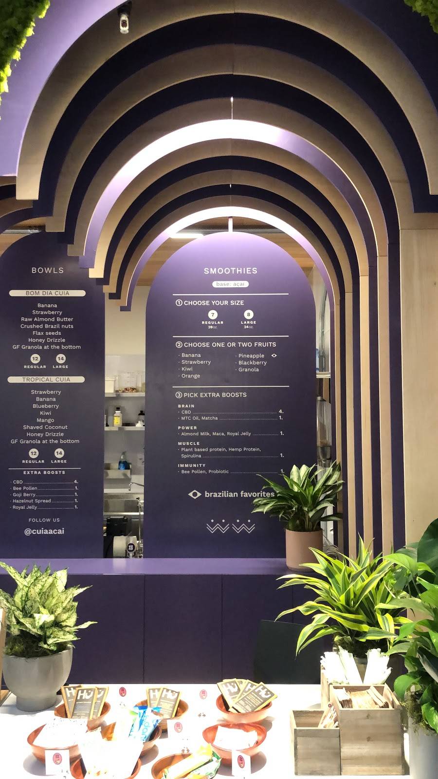 Cuia Acai & Positive Food | restaurant | Atrium shops, 1 Market St suite U, San Francisco, CA 94105, USA | 4159884216 OR +1 415-988-4216