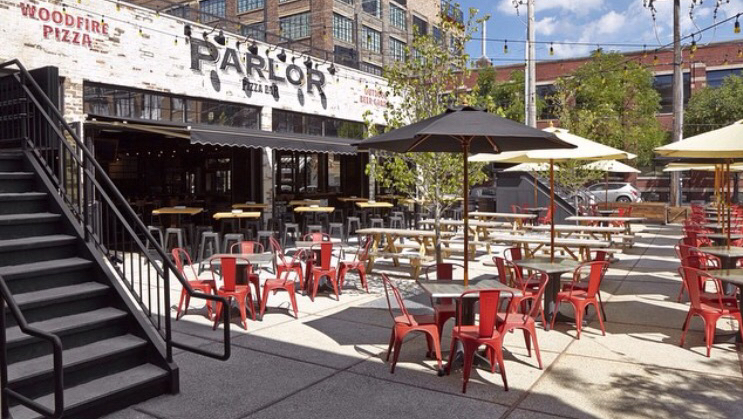 Parlor Pizza Bar West Loop | restaurant | 108 N Green St, Chicago, IL 60607, USA | 3126006090 OR +1 312-600-6090