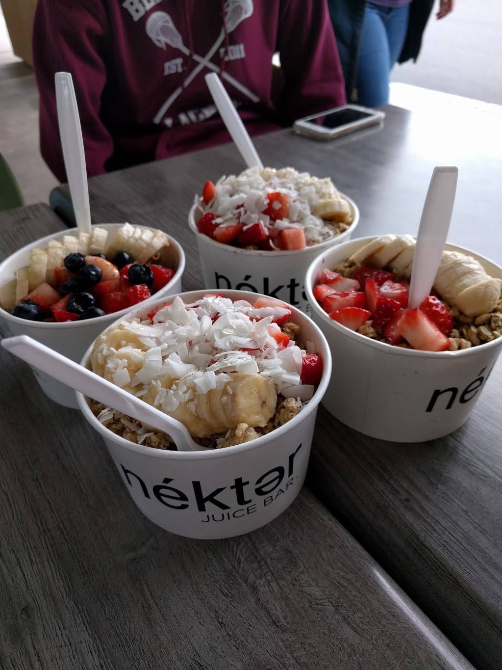 Nekter Juice Bar | cafe | 40695 Winchester Rd C103, Temecula, CA 92591, USA | 9513958000 OR +1 951-395-8000