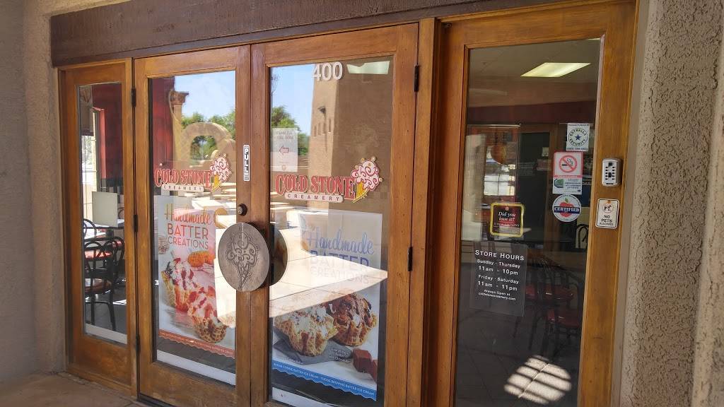 Cold Stone Creamery | bakery | 3301 N Litchfield Rd Ste 400, Goodyear, AZ 85338, USA | 6239357878 OR +1 623-935-7878