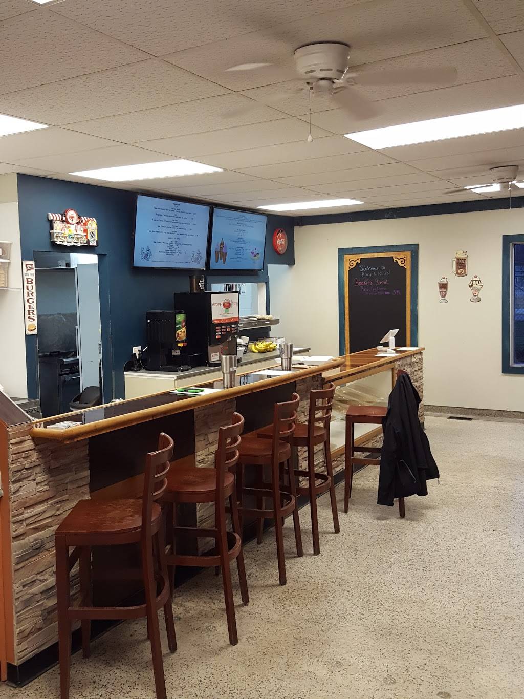 Kamp N Kones | restaurant | 11307 140th St, Davenport, IA 52804, USA | 5638885966 OR +1 563-888-5966