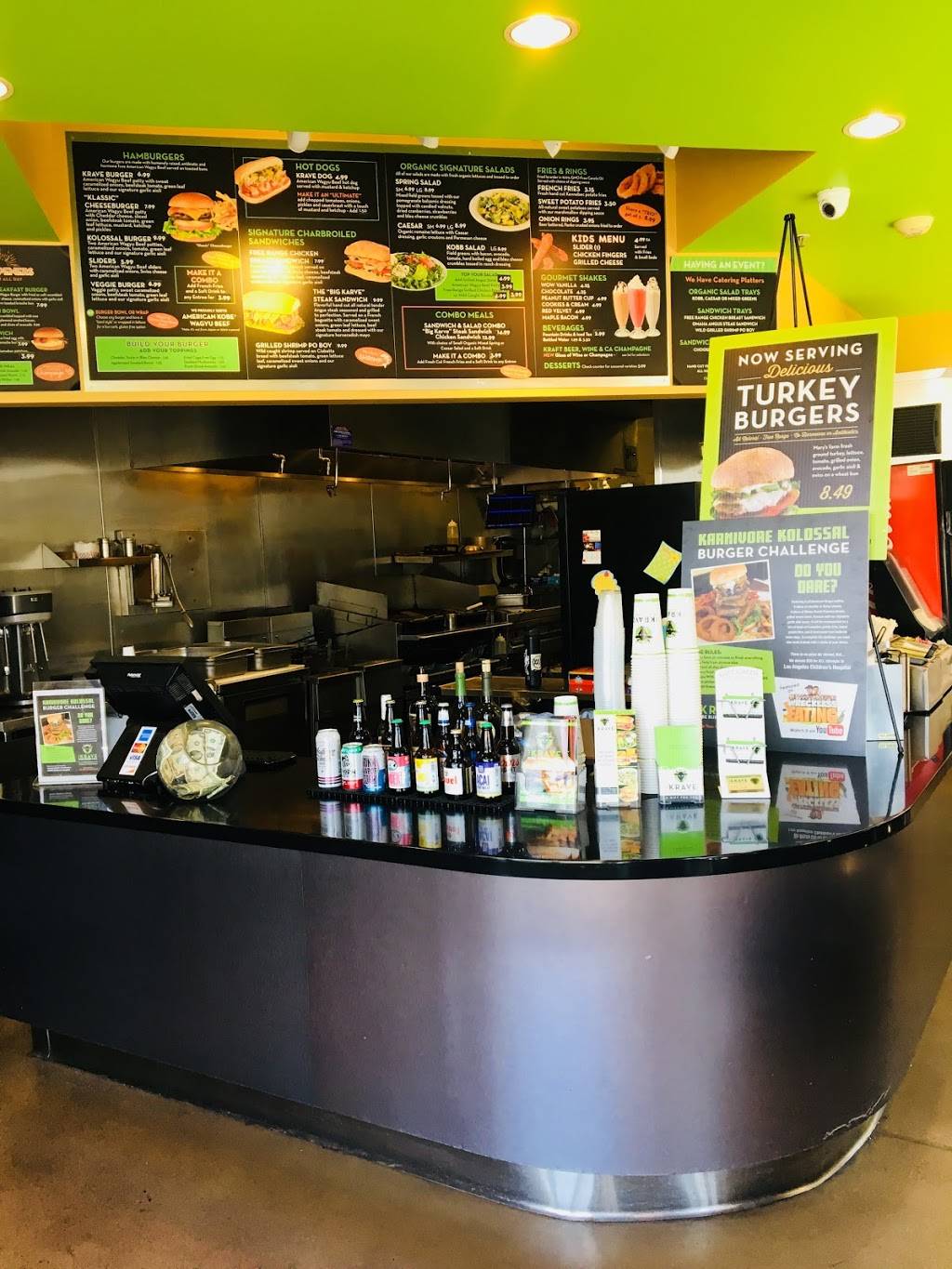 The Krave Kobe Burger Grill | restaurant | 630 S Grand Ave, Glendora, CA 91740, USA | 6268527773 OR +1 626-852-7773