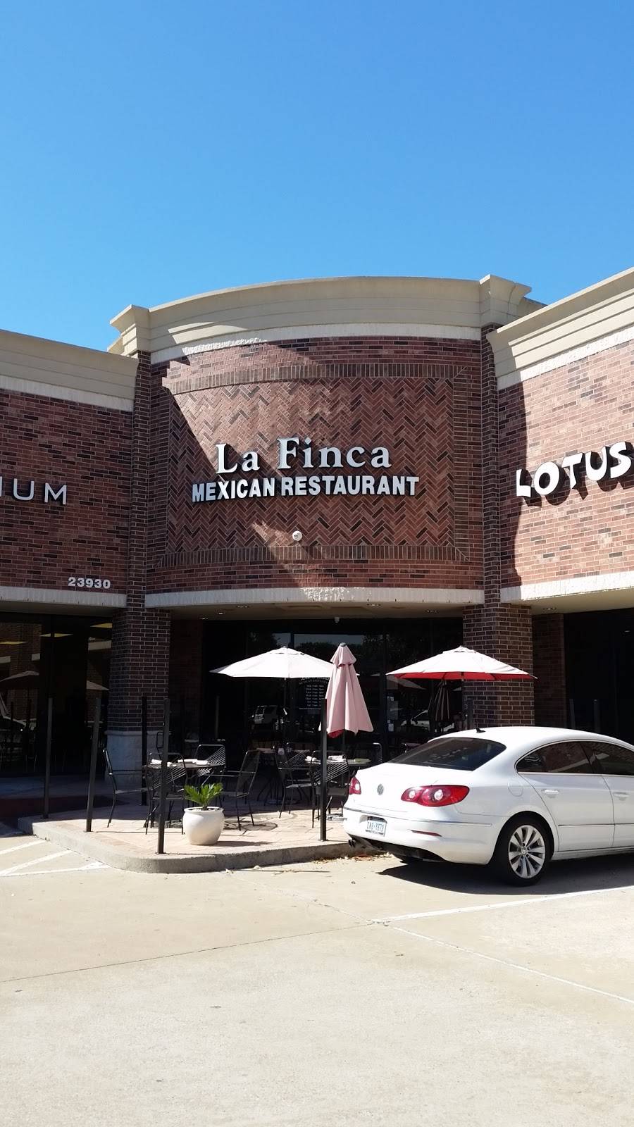 La Finca Mexican Restaurant | restaurant | 23930 Westheimer Pkwy #108, Katy, TX 77494, USA | 2816930140 OR +1 281-693-0140
