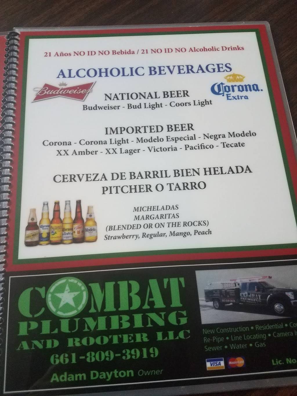 Mi Casita | restaurant | 621 Center St, Taft, CA 93268, USA | 6617630188 OR +1 661-763-0188