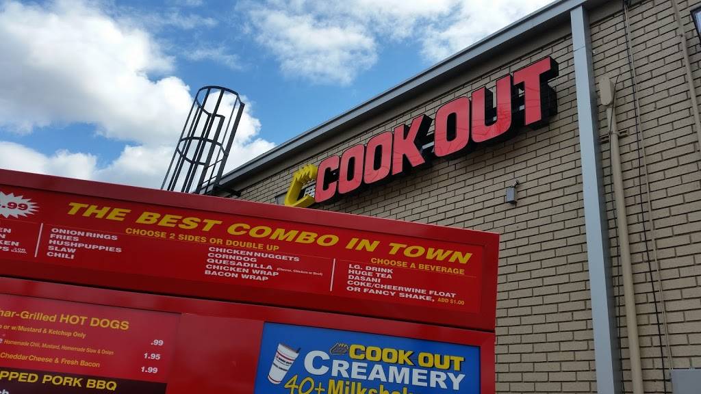 Cook Out | restaurant | 1463 Union Ave, Memphis, TN 38104, USA | 9012769477 OR +1 901-276-9477