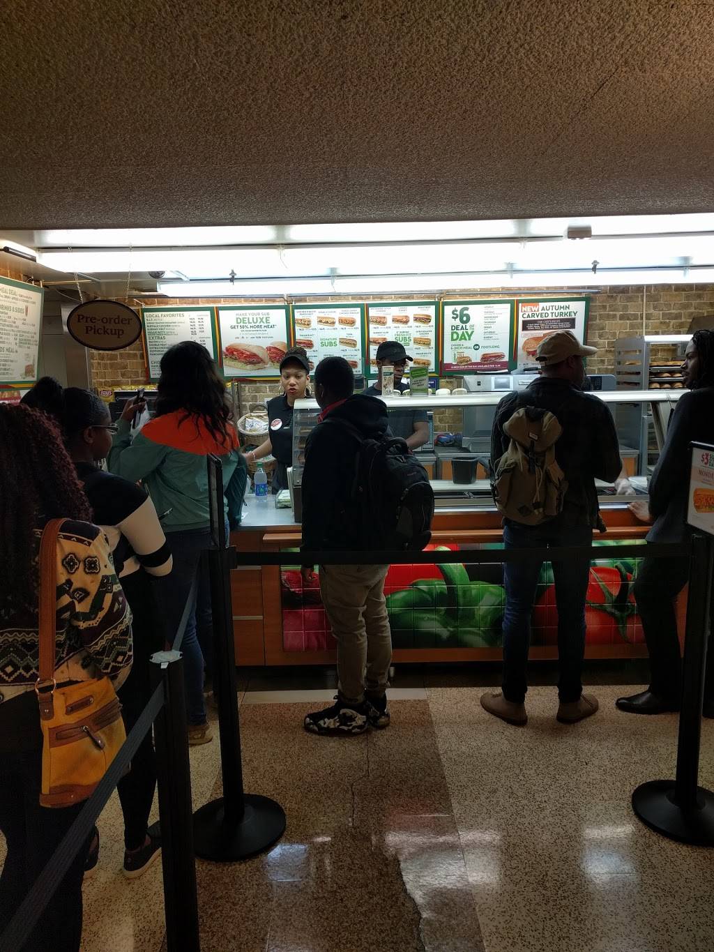 Subway Restaurants | restaurant | 1700 E Cold Spring Ln, Baltimore, MD 21251, USA | 4438854666 OR +1 443-885-4666