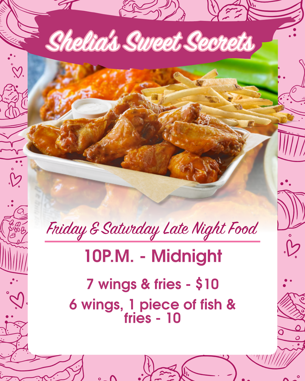Shelias Sweet Secrets | restaurant | 70 new market street Suite A, Jackson, TN 38301, USA | 9014953718 OR +1 901-495-3718