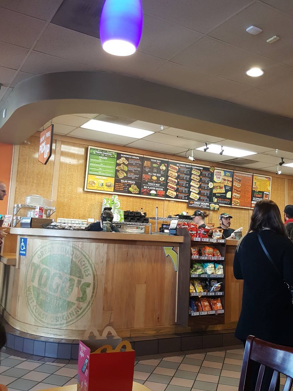 TOGOS Sandwiches | meal takeaway | 1700 McHenry Ave Ste. 12, Modesto, CA 95350, USA | 2095798646 OR +1 209-579-8646