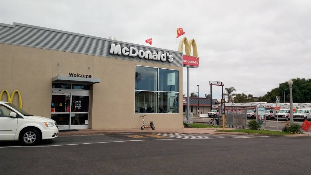McDonalds | cafe | 3805 Midway Dr, San Diego, CA 92110, USA | 6192230557 OR +1 619-223-0557