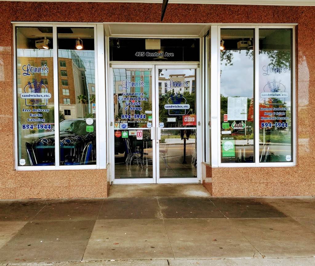 Lonnis Sandwiches Etc | restaurant | 425 Central Ave, St. Petersburg, FL 33701, USA | 7278941944 OR +1 727-894-1944