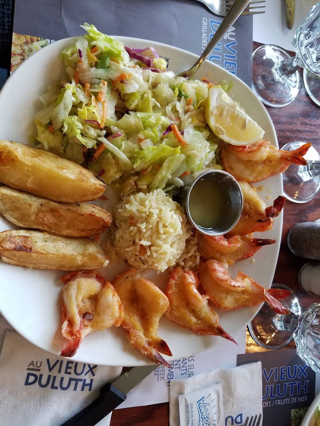 Au Vieux Duluth | restaurant | 565 Boulevard Saint-Joseph, Drummondville, QC J2C 2B6, Canada | 8194772233 OR +1 819-477-2233