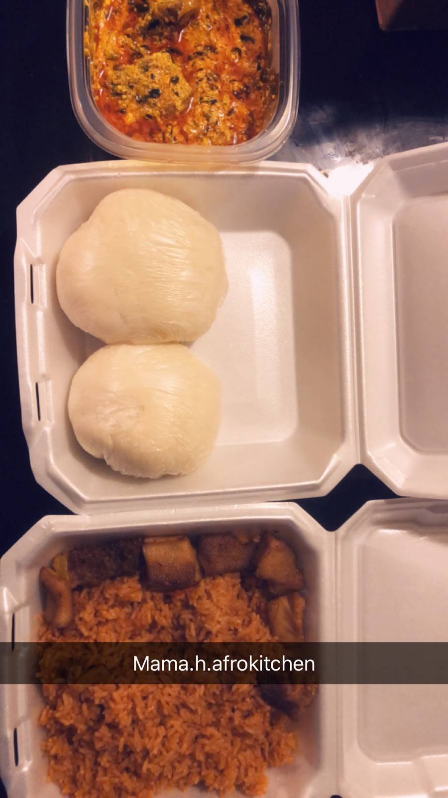 Mama.h.afrokitchen | restaurant | 36895 McKinney Ave #303, Westland, MI 48185, USA | 3137043552 OR +1 313-704-3552