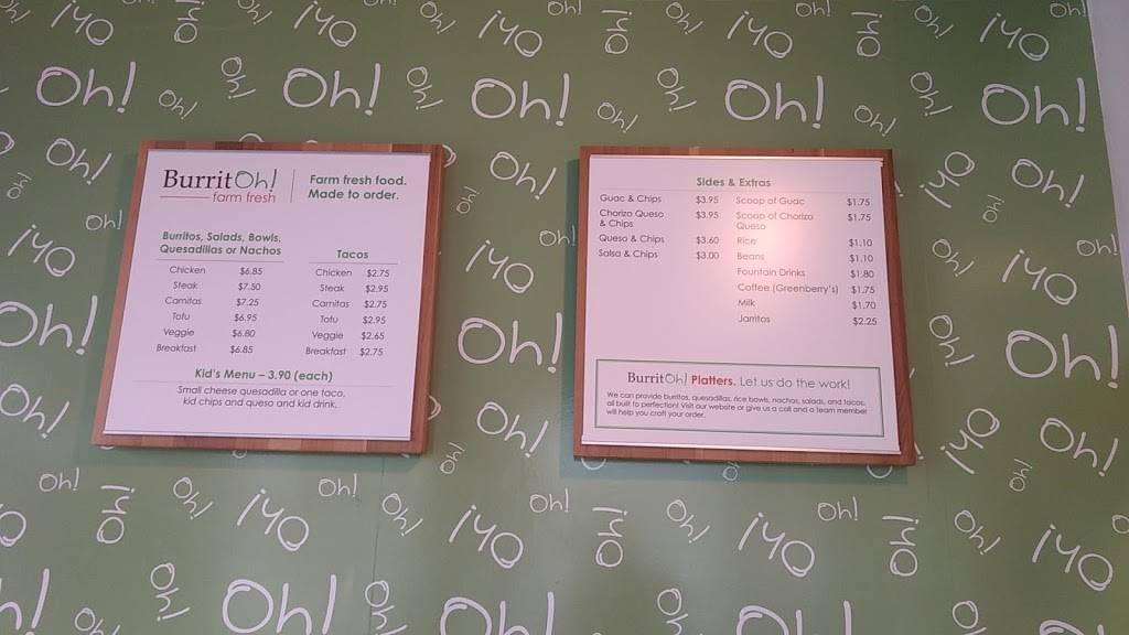 BurritOh! - Crozet | restaurant | 540 Radford Ln, Charlottesville, VA 22903, USA | 4348122154 OR +1 434-812-2154