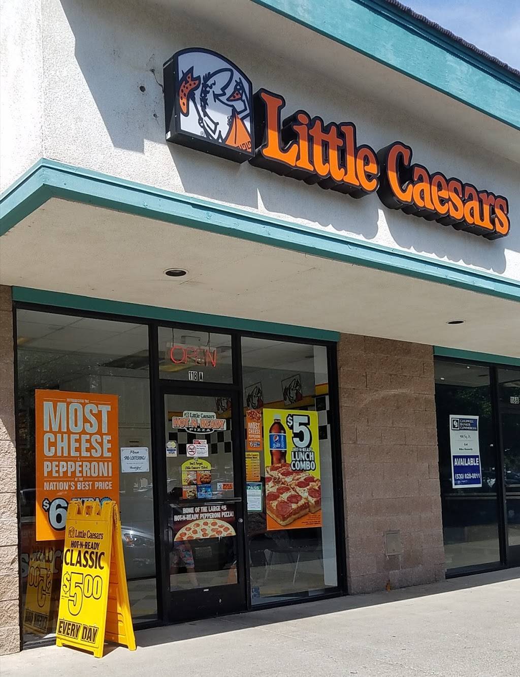 Little Caesars Pizza | meal takeaway | 118 W East Ave, Chico, CA 95926, USA | 5308945707 OR +1 530-894-5707
