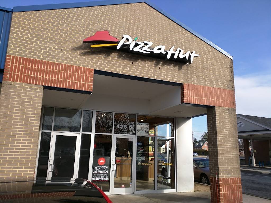 Pizza Hut | restaurant | 425 S Jefferson St, Frederick, MD 21704, USA | 3016621700 OR +1 301-662-1700