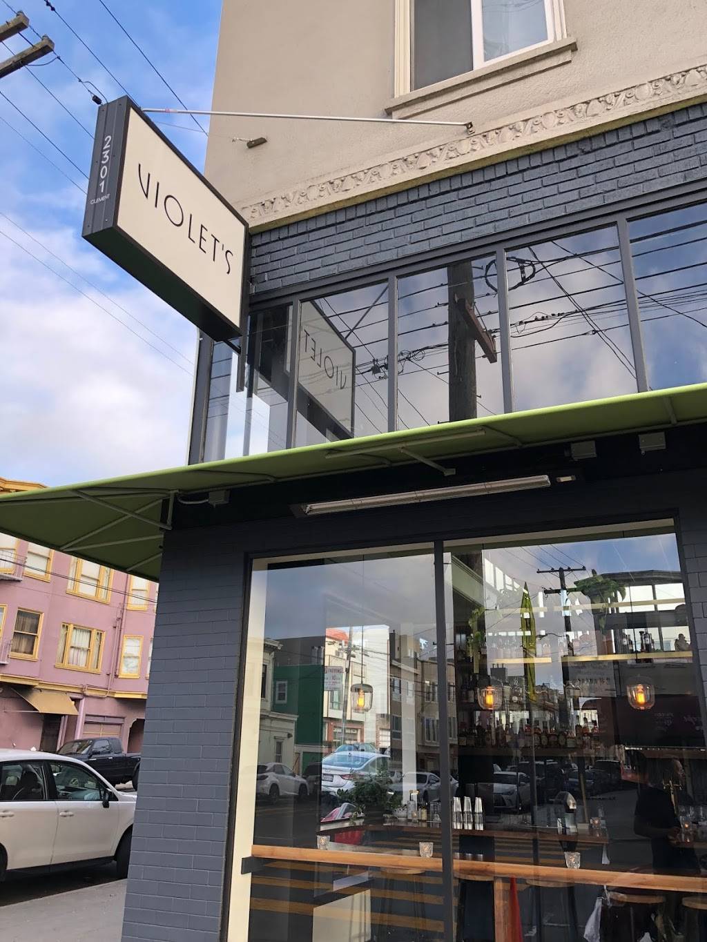 Violets | restaurant | 2301 Clement St, San Francisco, CA 94121, USA | 4156824861 OR +1 415-682-4861