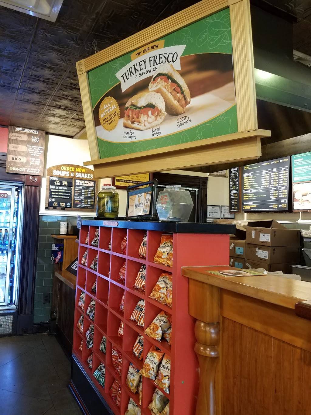 Potbelly Sandwich Shop | restaurant | 409 3rd St SW, Washington, DC 20024, USA | 2028633965 OR +1 202-863-3965
