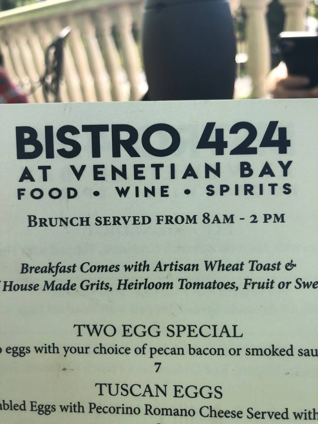 Bistro 424 | restaurant | 424 Luna Bella Ln STE 111, New Smyrna Beach, FL 32168, USA | 3864024657 OR +1 386-402-4657