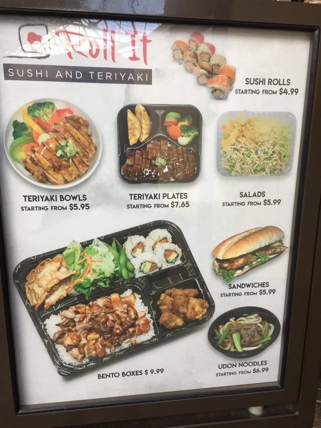 Roll It Sushi & Teriyaki | restaurant | 100 Citadel Dr, Los Angeles, CA 90040, USA | 3237251470 OR +1 323-725-1470
