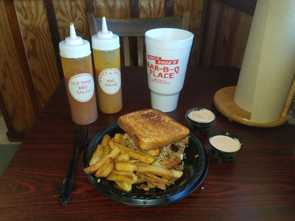 Uncle Shugs Bar-B-Q Place | restaurant | 105 US-80, Brooklet, GA 30415, USA | 9128427484 OR +1 912-842-7484