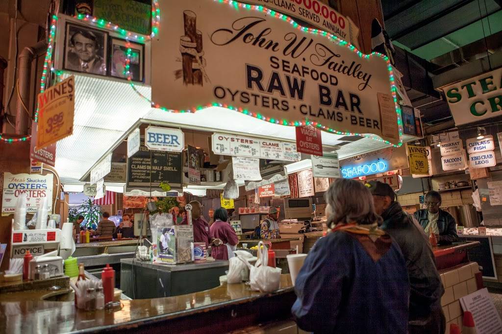 Faidley Seafood | restaurant | 203 N Paca St, Baltimore, MD 21201, USA | 4107274898 OR +1 410-727-4898