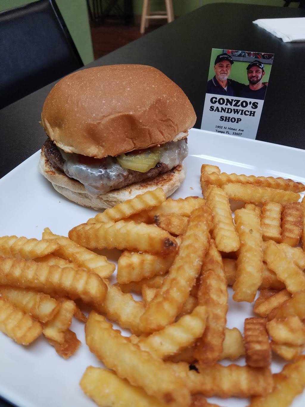 Gonzos Sandwich Shop | restaurant | 1902 N Himes Ave, Tampa, FL 33607, USA | 8138741350 OR +1 813-874-1350