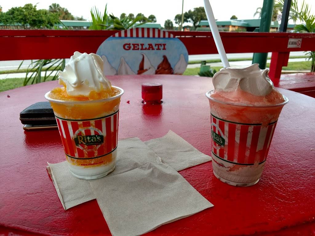 Ritas Italian Ice & Frozen Custard | restaurant | 620 W New Haven Ave, Melbourne, FL 32901, USA | 3215865818 OR +1 321-586-5818