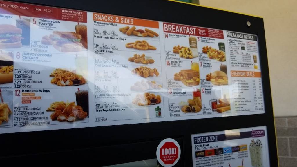 Sonic Drive-In | restaurant | 8431 Lucas and Hunt Rd, St. Louis, MO 63136, USA | 3143823031 OR +1 314-382-3031