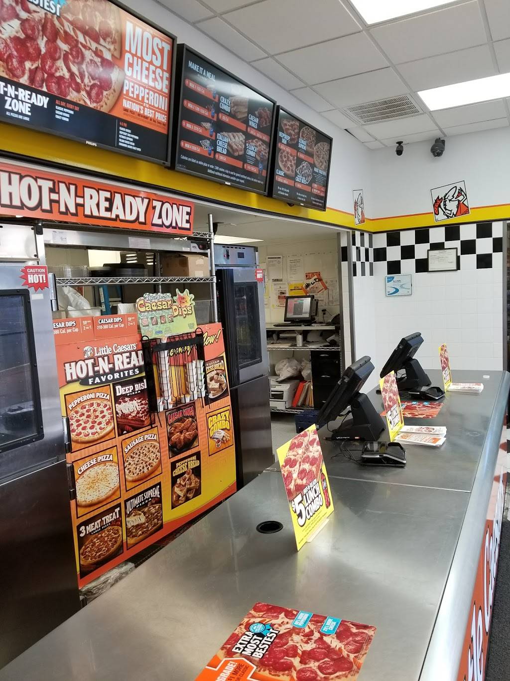 Little Caesars Pizza | meal takeaway | 6144 Rose Hill Dr, Alexandria, VA 22310, USA | 7033477766 OR +1 703-347-7766