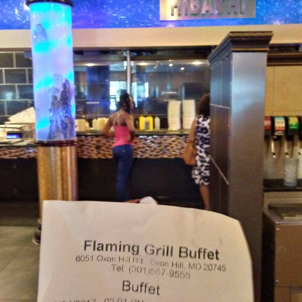 Flaming Grill & Buffet | restaurant | 6051 Oxon Hill Rd, Oxon Hill, MD 20745, USA | 3015679555 OR +1 301-567-9555