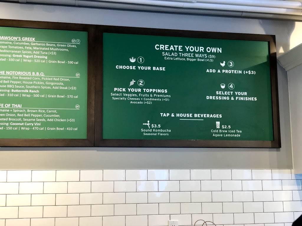 Evergreens Salad | restaurant | 10503 NE 4th St, Bellevue, WA 98004, USA | 4255592623 OR +1 425-559-2623