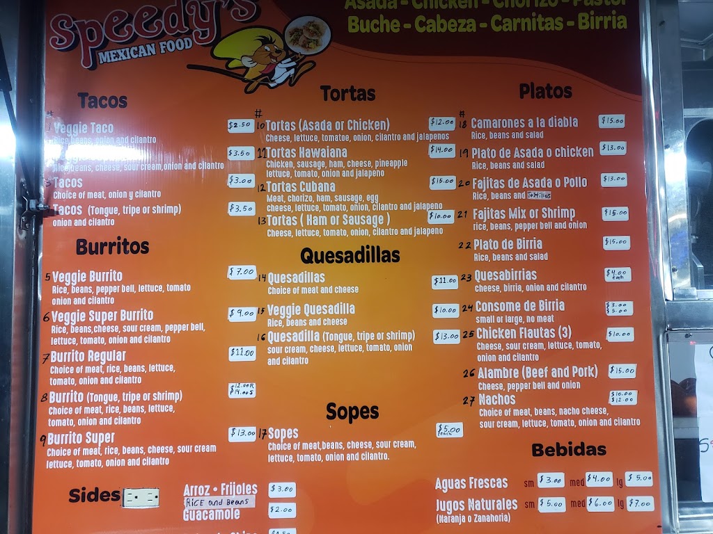 Speedys Mexican Food Truck | restaurant | 2690 El Portal Dr, San Pablo, CA 94806, USA | 5104787369 OR +1 510-478-7369