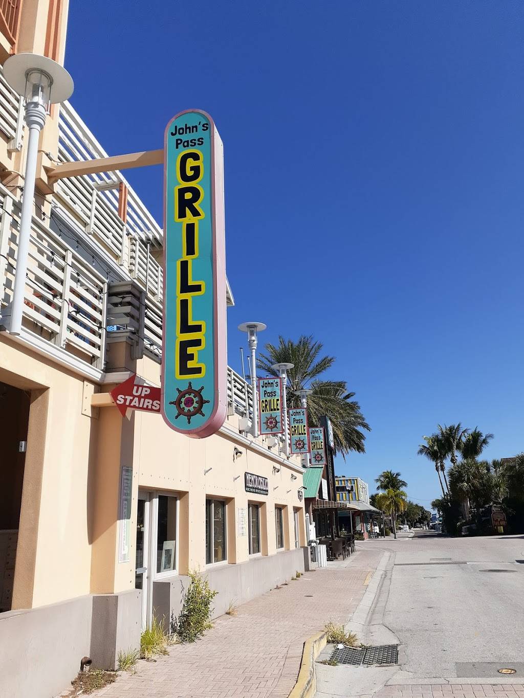 Johns Pass Grille | restaurant | 111 Boardwalk Place West, Ste 203, Madeira Beach, FL 33708, USA | 7272588962 OR +1 727-258-8962