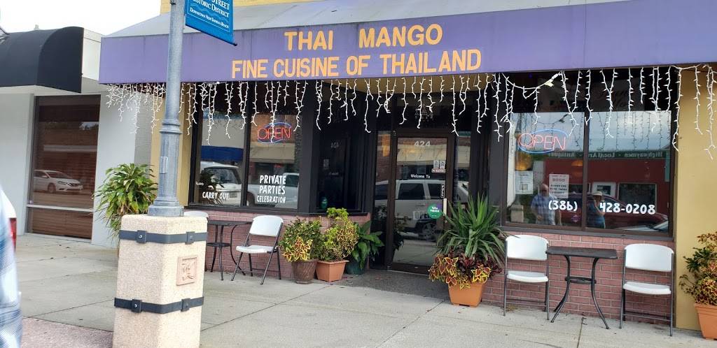 Thai Mango | restaurant | 424 Canal St, New Smyrna Beach, FL 32168, USA | 3864280208 OR +1 386-428-0208